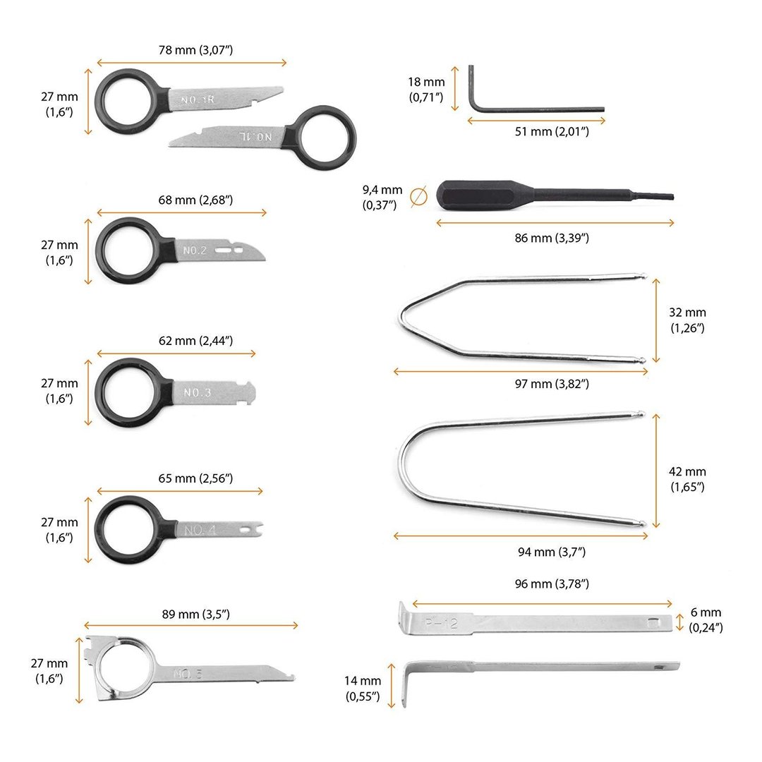 Force Radio Removal Set 20pc