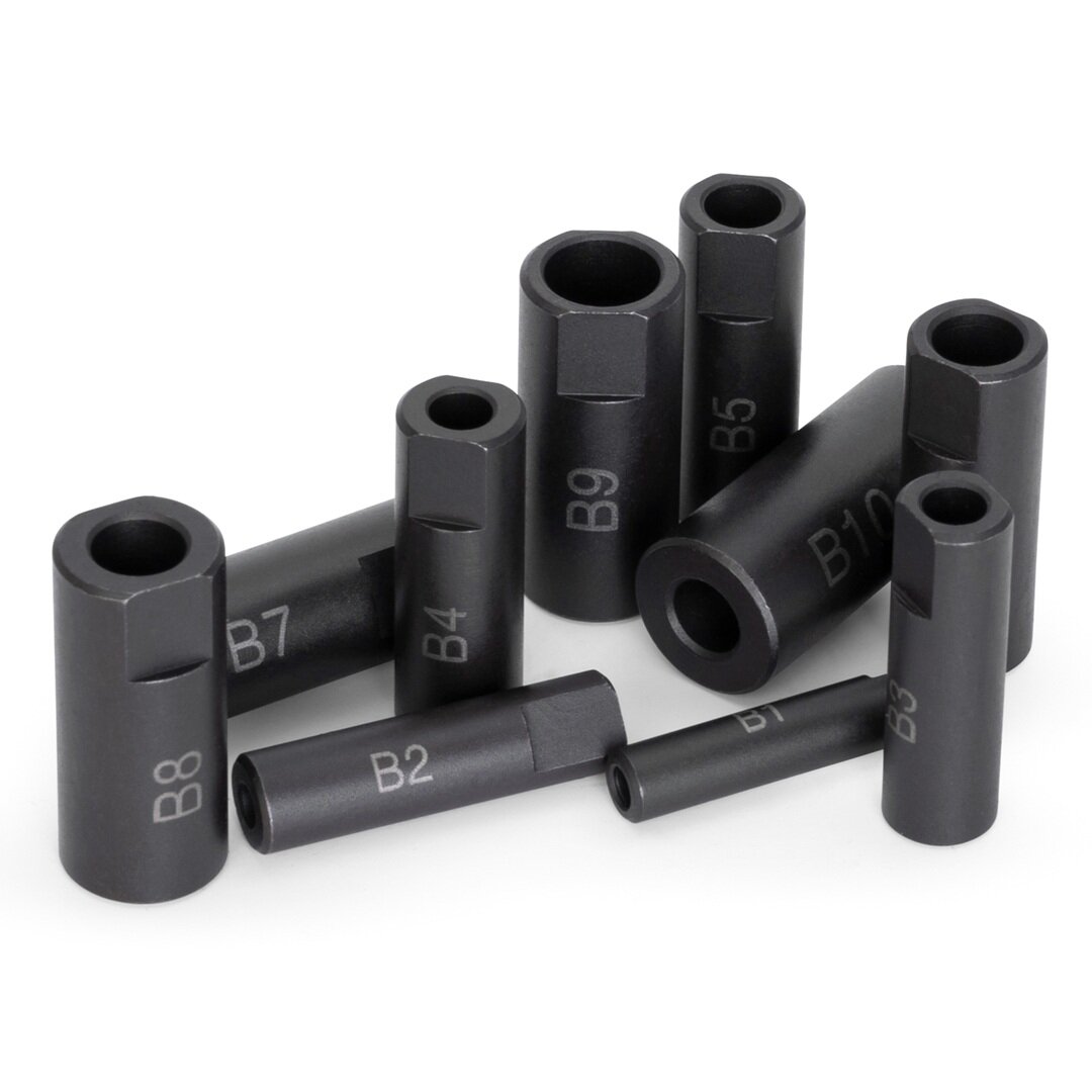 Force 25pc Screw extractor / drill & guide set