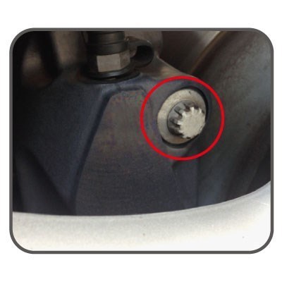 Force Brake Caliper Pad Screw Socket VAG & Porsche