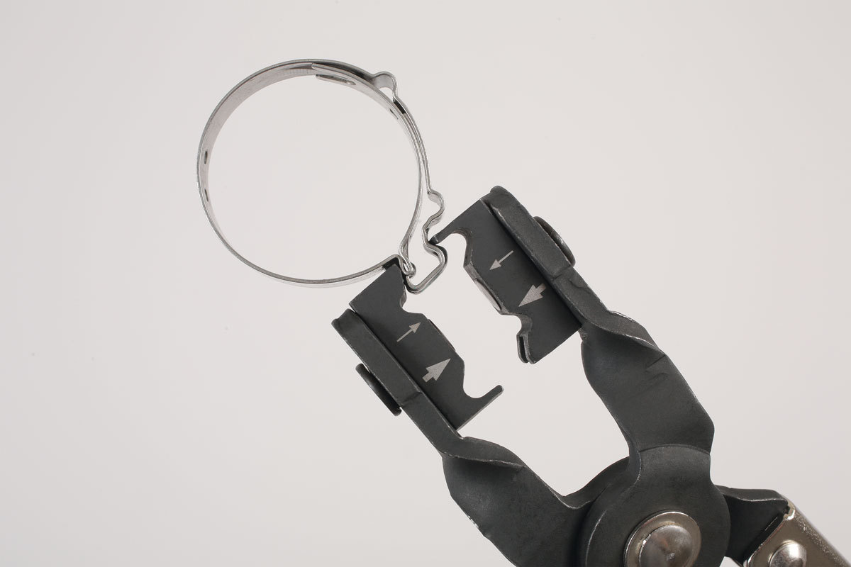 Force Angled Hose Clamp Plier Clic and Clic-R Type
