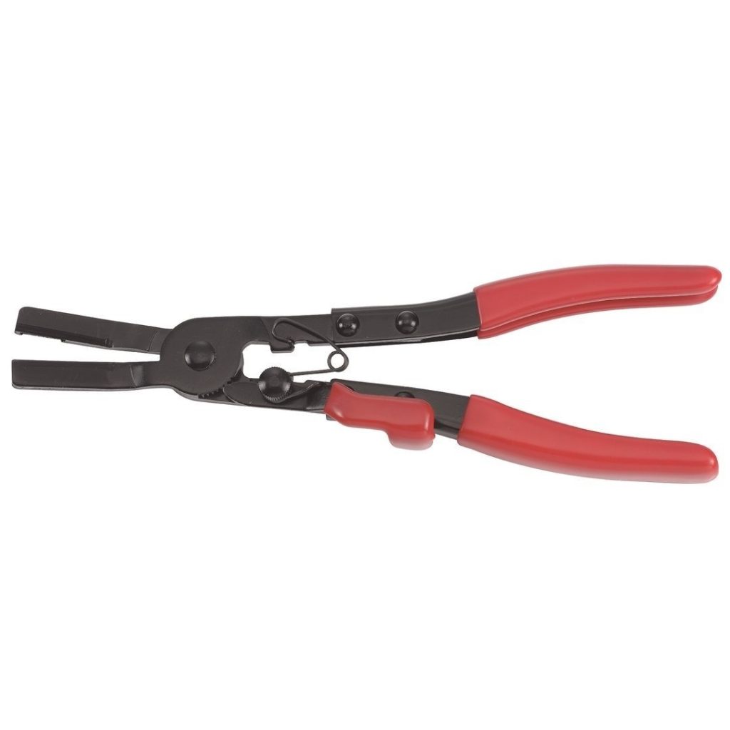 Force Hose Clamp Pliers with Locking Ratchet