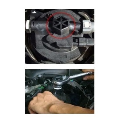 Force Diesel Fuel Filter Socket HDi Engines
