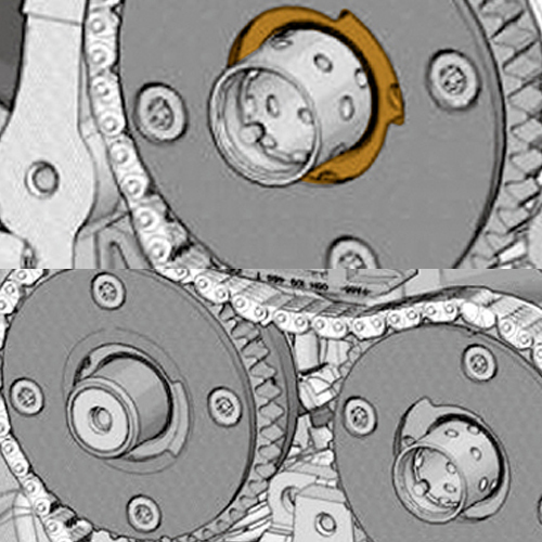 Force Camshaft Turning Tool VAG TFSi
