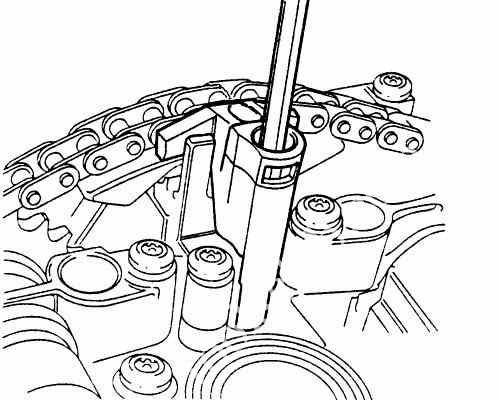 Force Cam Chain Tensioner Locking Tool VAG
