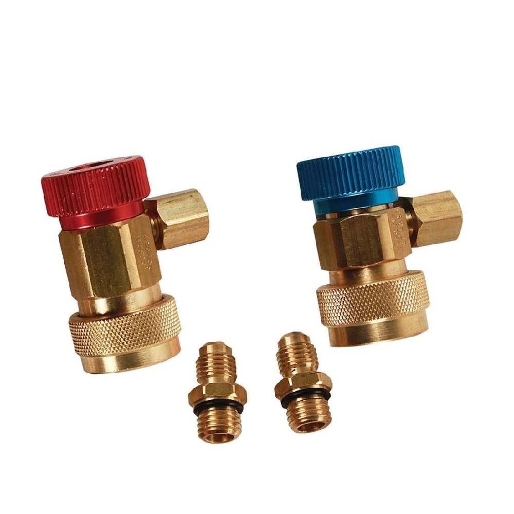 Force Adjustable R1234YF AC Quick Coupler Connectors