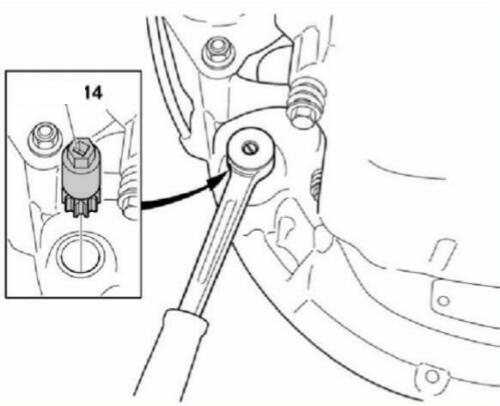 Force Flywheel Turning Tool Volvo & Renault