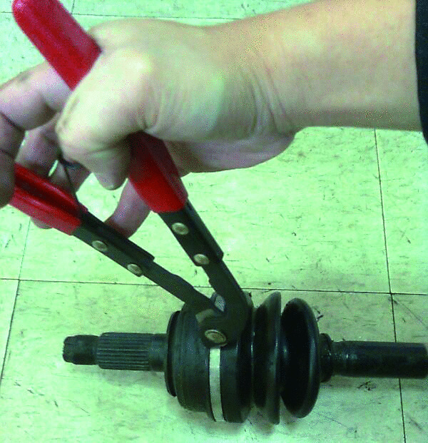 Force Bent Type CV Boot Hose Clamp Cutter