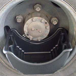 Force Wheel Axle Oil Drain Pan
