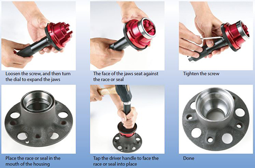 Force Bearing Race and Seal Driver