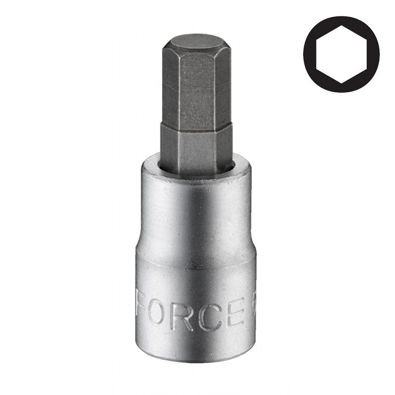 Force 1/4" Hex socket bit SAE (32mmL)