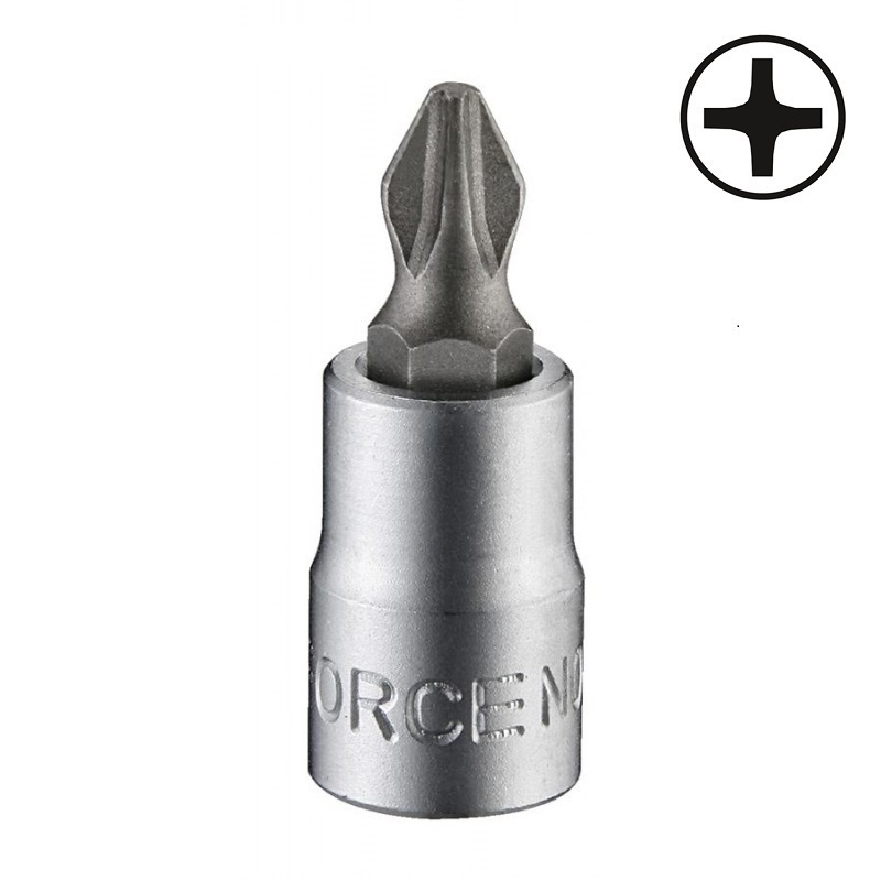 Force 1/4" Phillips socket bit (32mmL)