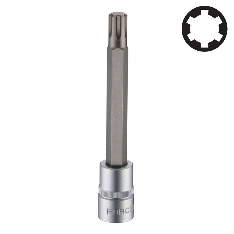 Force 1/2" Ribe socket bit (100mmL)
