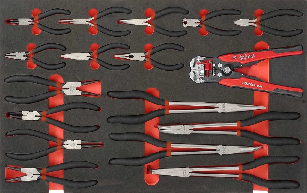 Force F5178 Foam Pliers set 17pc