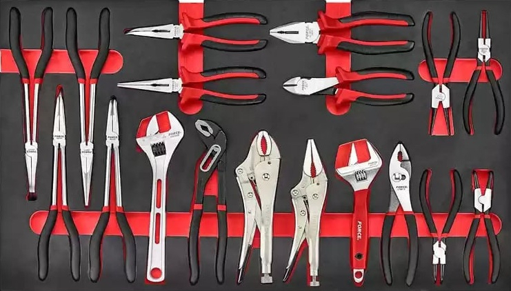 Force F5188 Foam Pliers set 18pc