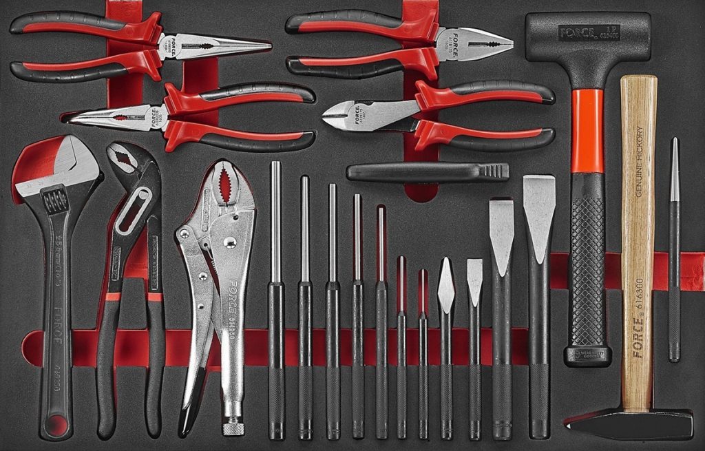 Force F5225 Foam Pliers & Chisel set 22pc