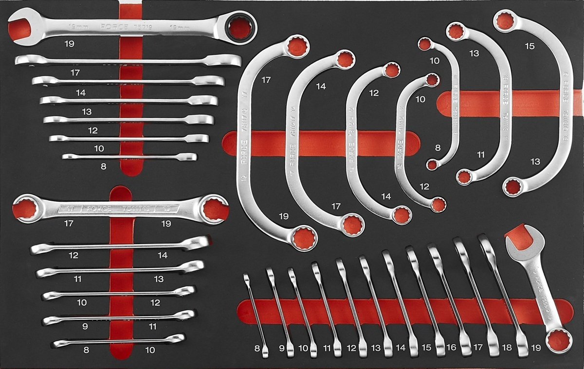 Force F5322 Foam Special Wrench set 32pc