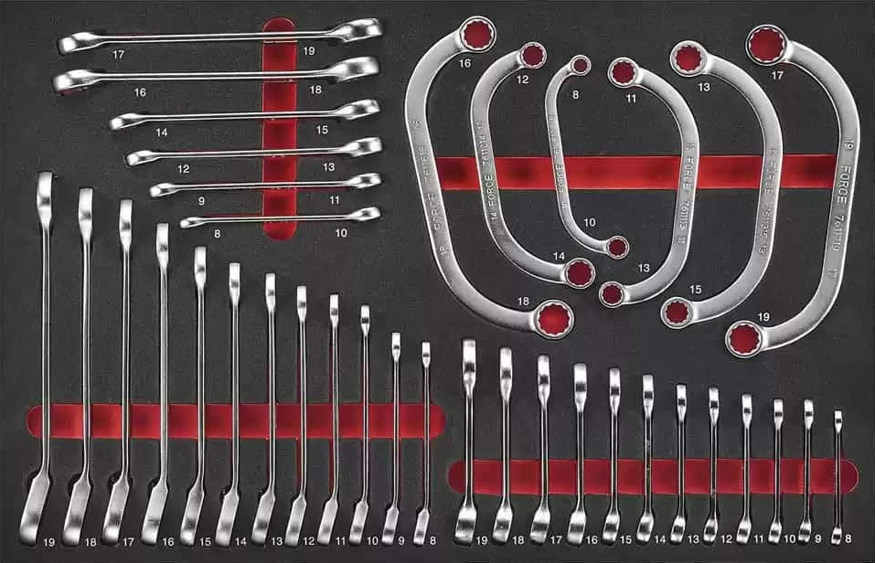 Force F5367 Foam Special Wrench set 36pc