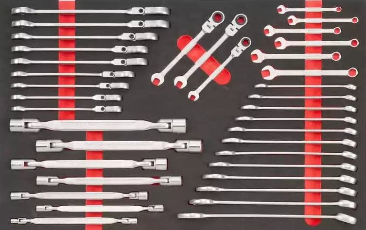 Force F5371 Foam Special Wrench set 37pc