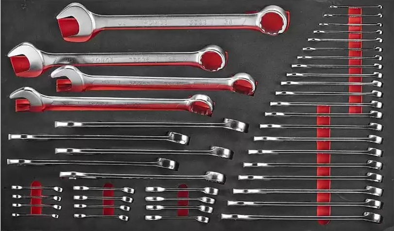 Force F5422 Foam Spanner set 42pc