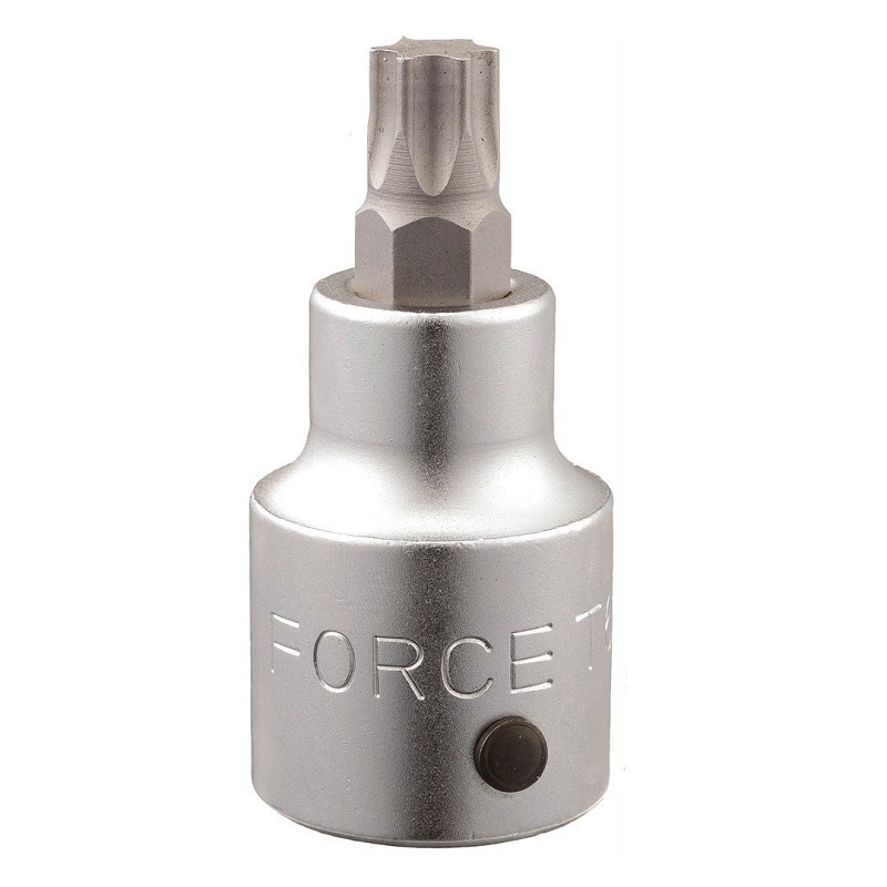 Force K6072 3/4" Torx & Spline socket bit set 7pc
