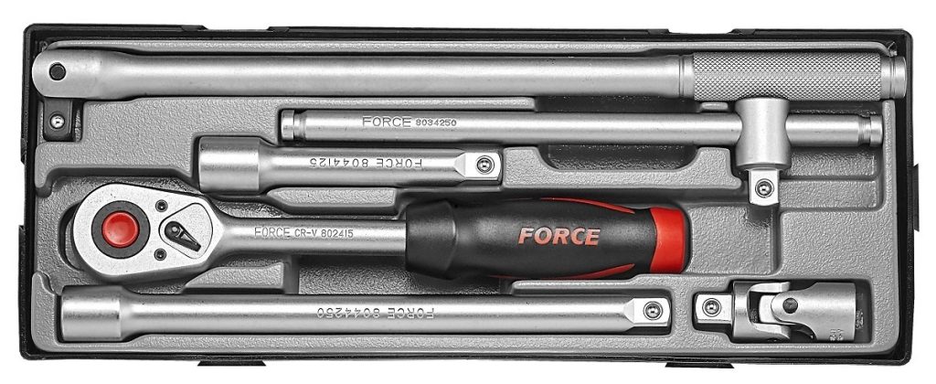 Force T40612 1/2" Accessory set 6pc