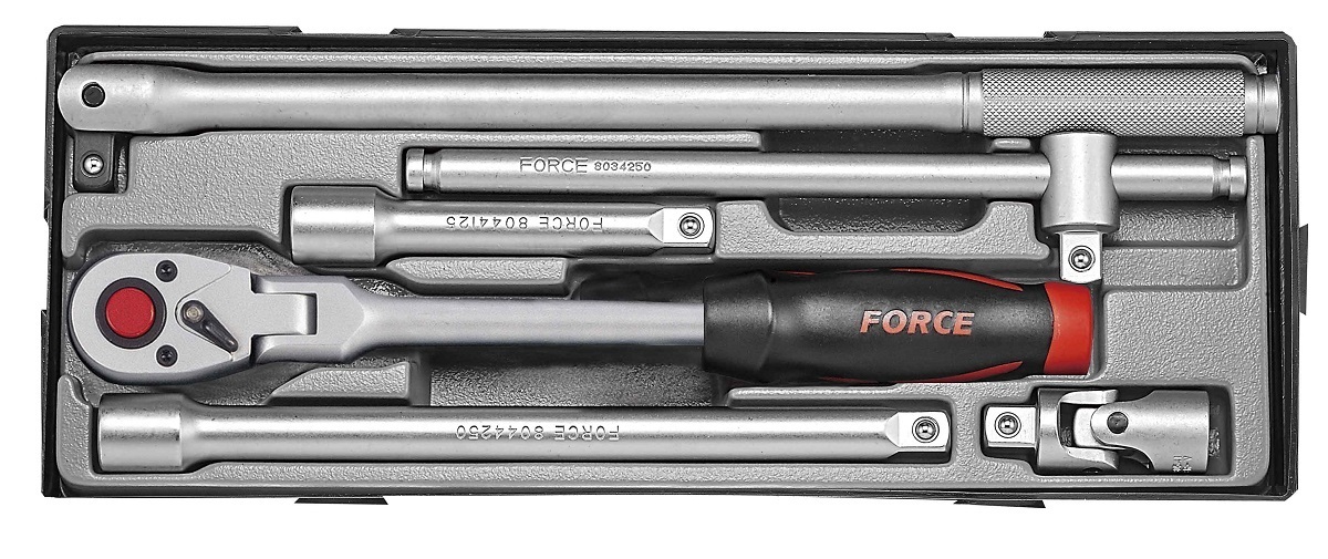 Force T40613 1/2" Accessory set 6pc