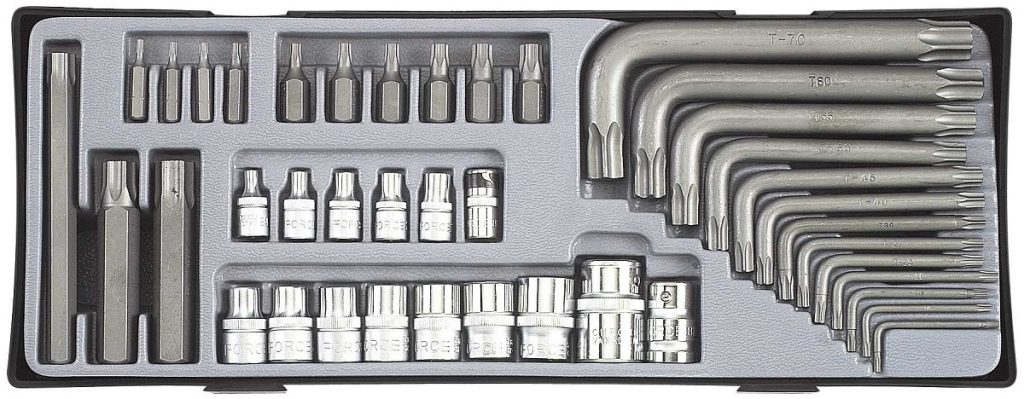 Force T4411 Star set 1/4"- 3/8" 41pc
