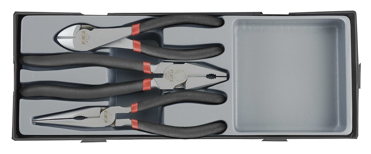 Force T5034 Combination Pliers set 3pc
