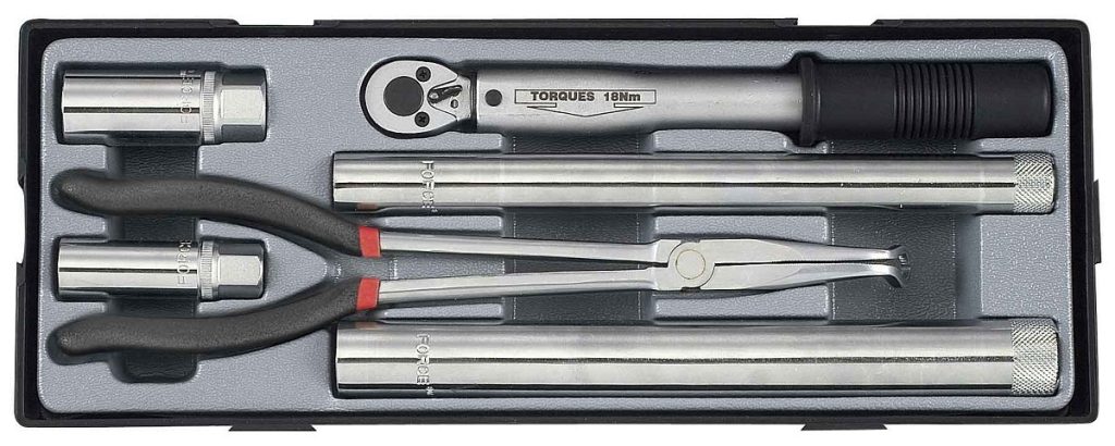 Force T50618-18 Spark plug combination set 6pc