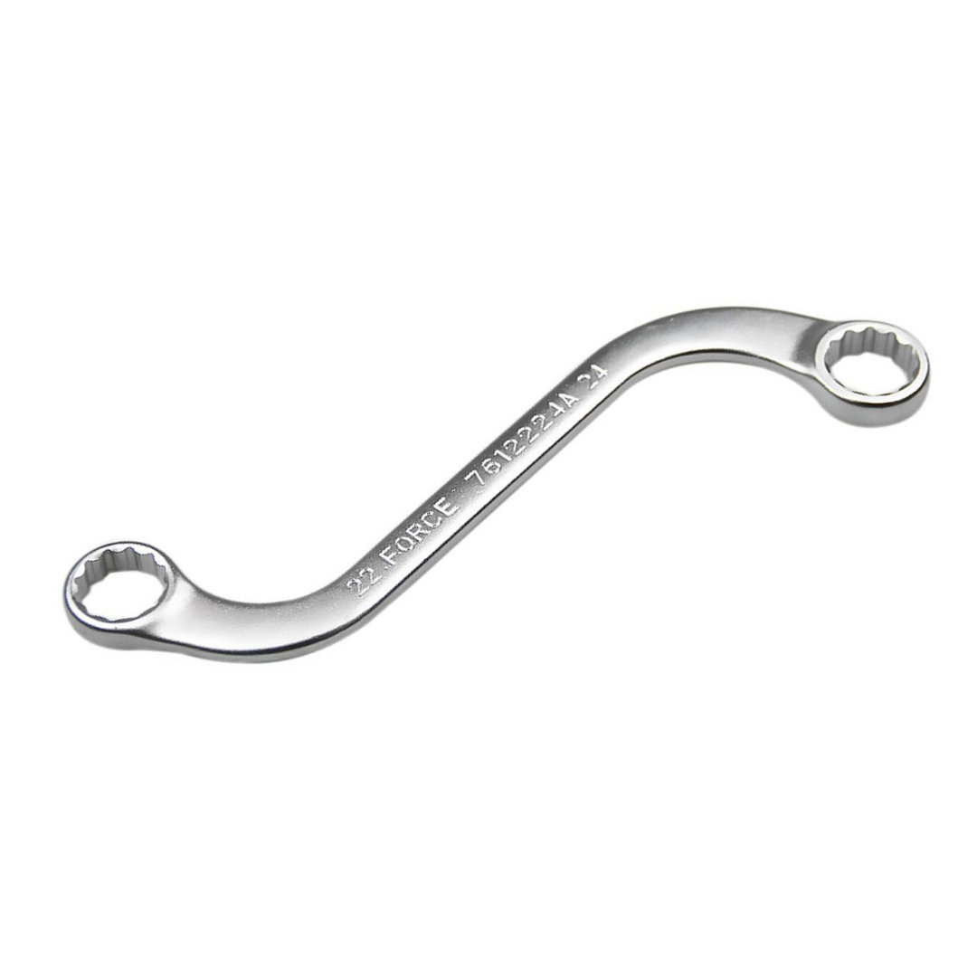 Force T50634 S-form ring wrench set 6pc