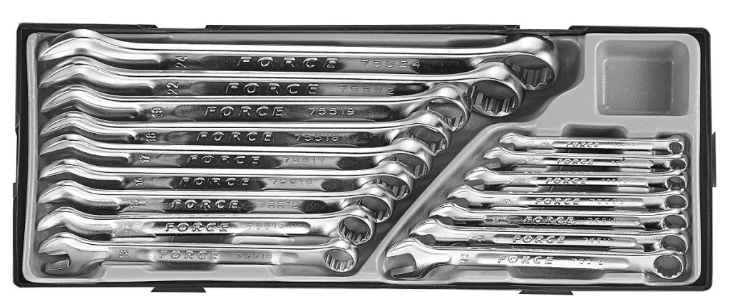 Force T5161 Combination wrench set 16pc