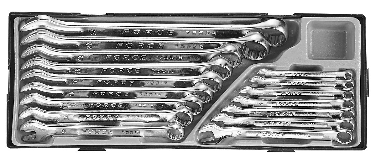 Force T5161 Combination wrench set 16pc